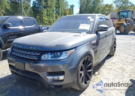 2016 Land Rover Range Rover Sport 3.0L V6 Turbocharged Diesel Hse Td6 from USA, damaged, VIN SALWR2KF8GA663228
